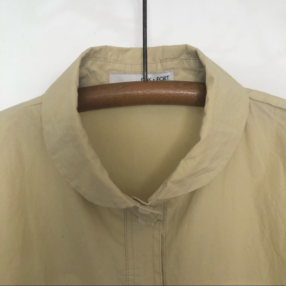 OAK + FORT Cotton Blouse - Picture 2 of 8